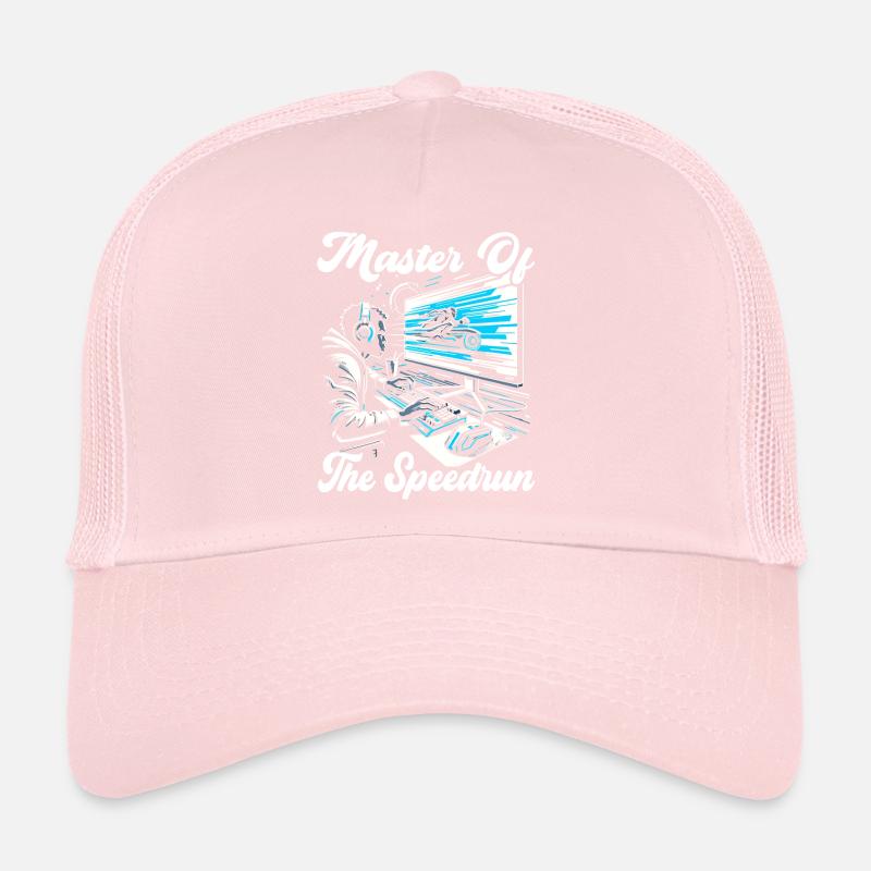 Speedrunning Videospieler Gamer Gaming Trucker Cap