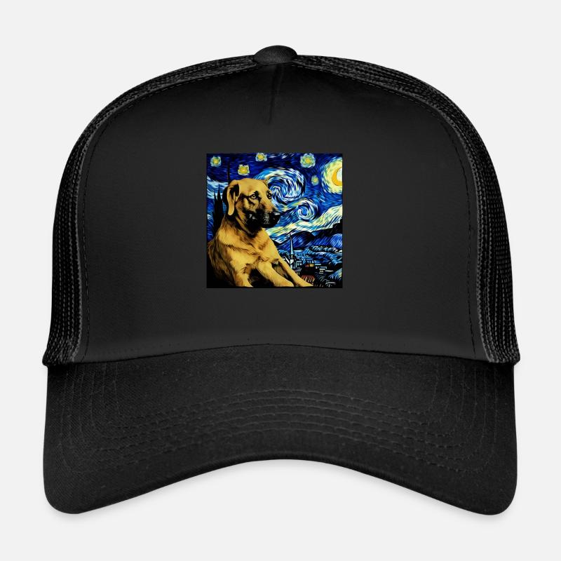 Deutscher Schäferhund Lustiger Hund Beliebtes Trucker Cap