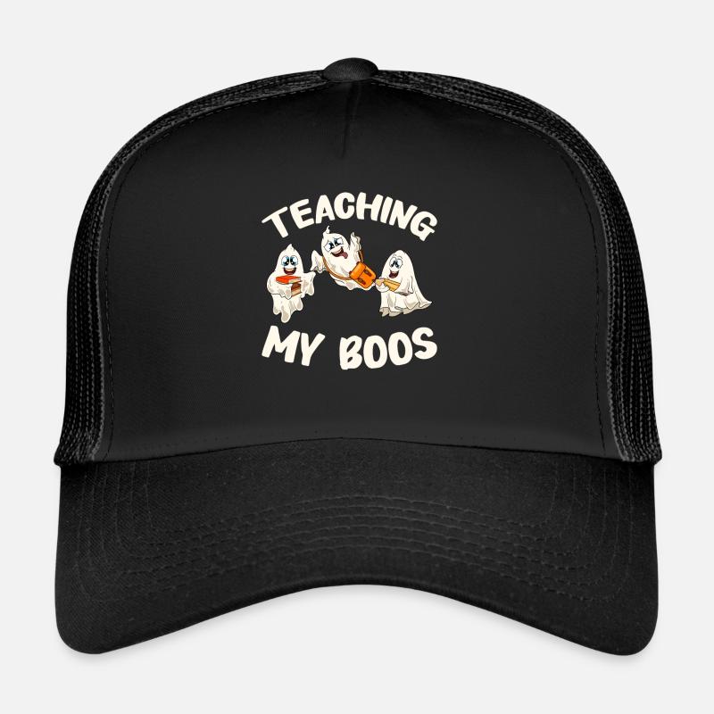 Cadeaux d’Halloween drôle de professeur Casquette trucker 