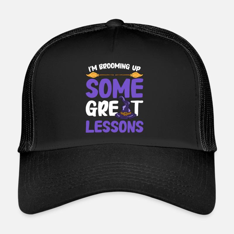 Cadeaux d’Halloween drôle de professeur Casquette trucker 
