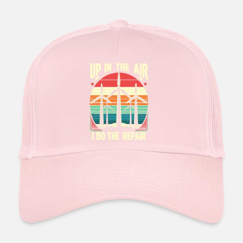 Pinwheel Climber Industrial Climber Gift Trucker Cap
