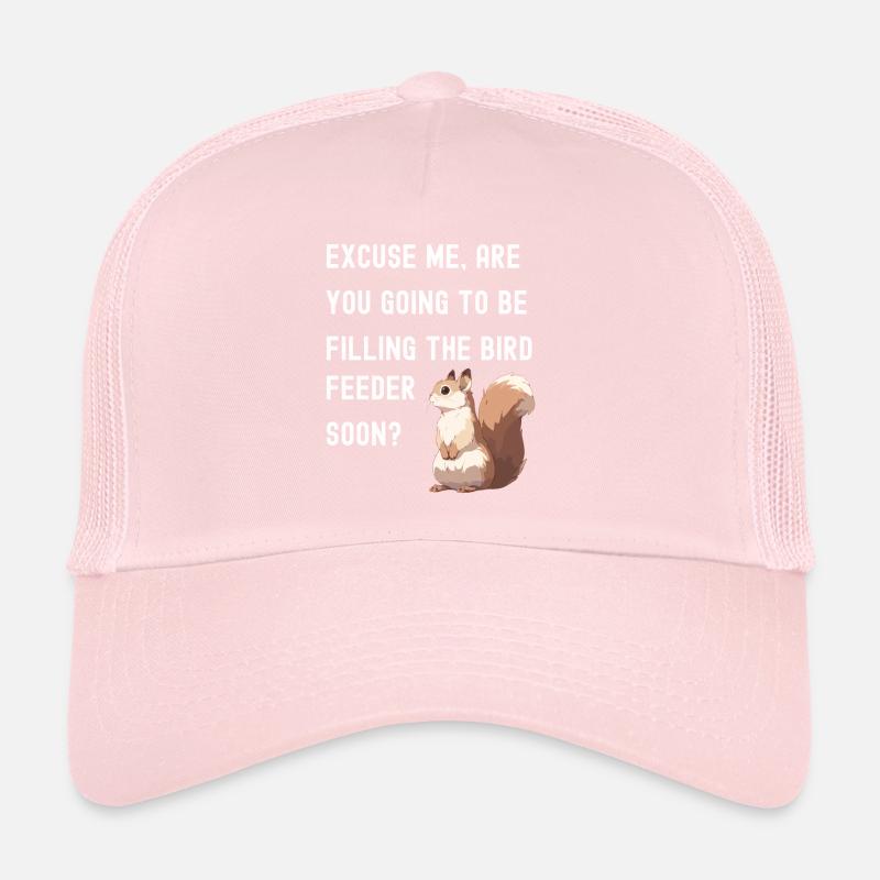 Mangeoire à oiseaux Écureuil Casquette trucker 