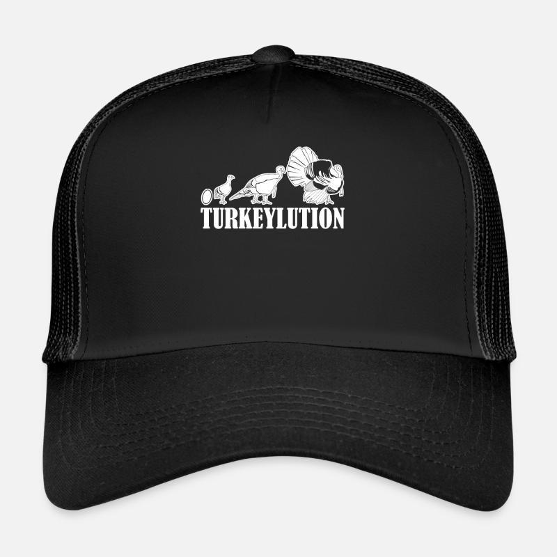 Turkey Egg Thanksgiving Turkeys Trucker Cap