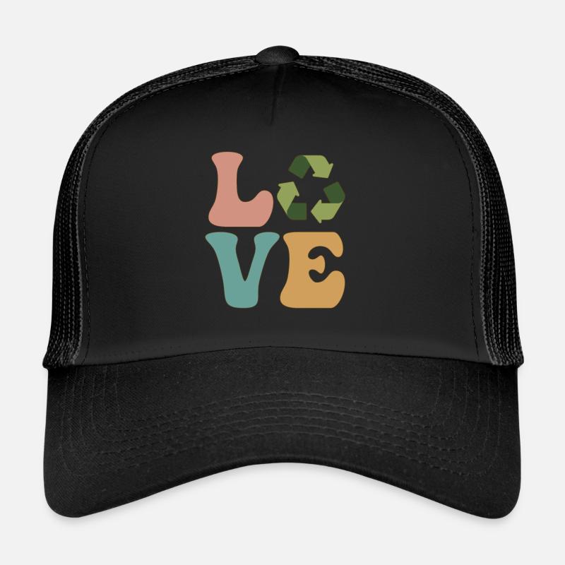 Recycling, Recycling, Earth Day, Environmentalist Trucker Cap