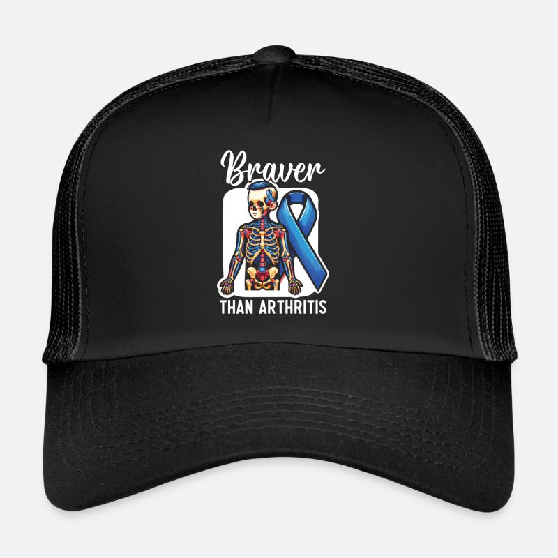 Juvenile Arthritis Awareness Autoimmune Disease Trucker Cap