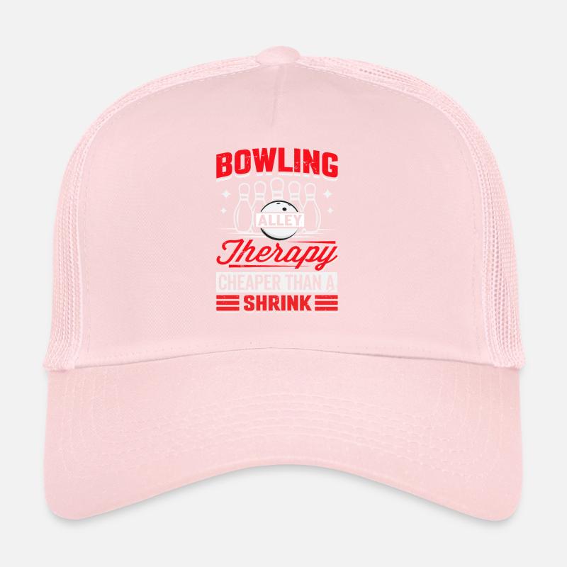 Thérapie de bowling - Moins cher qu’un psy Casquette trucker 