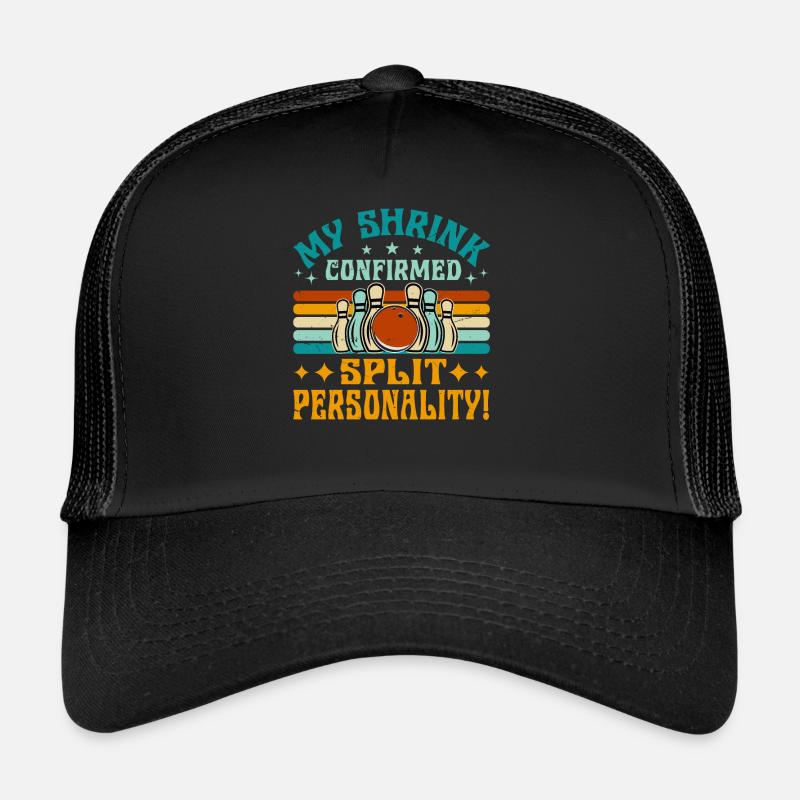 Bowler - Mon Psy Confirmé - Dédoublement De Personnalité Casquette trucker 