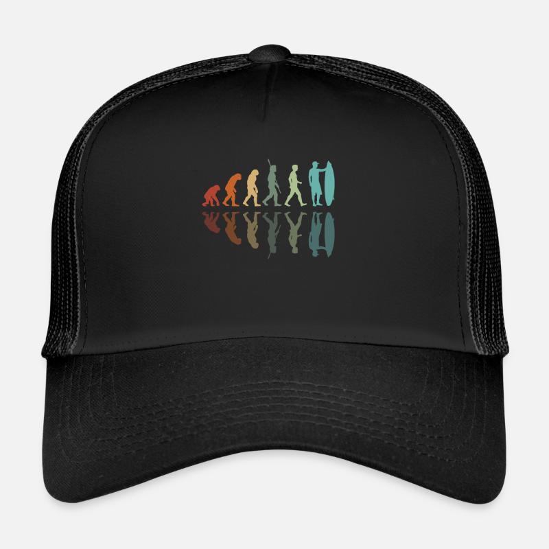 Evolution of Surfing Trucker Cap
