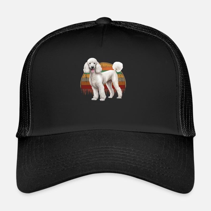 poodle dog Trucker Cap