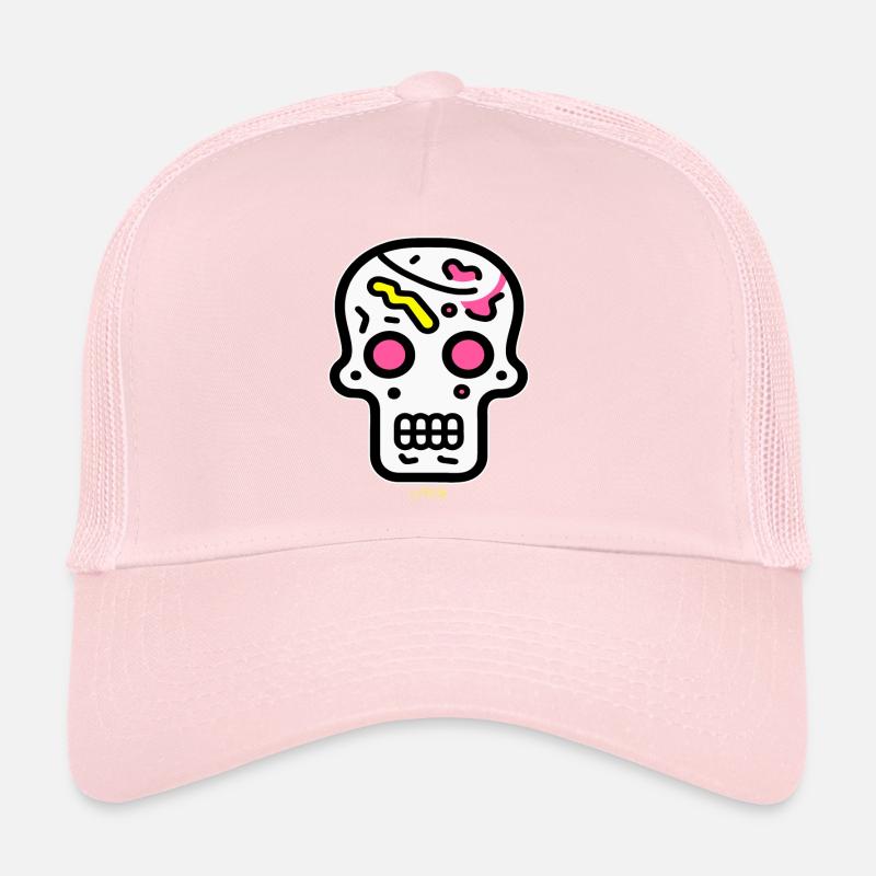 Crâne Pop Art Casquette trucker 