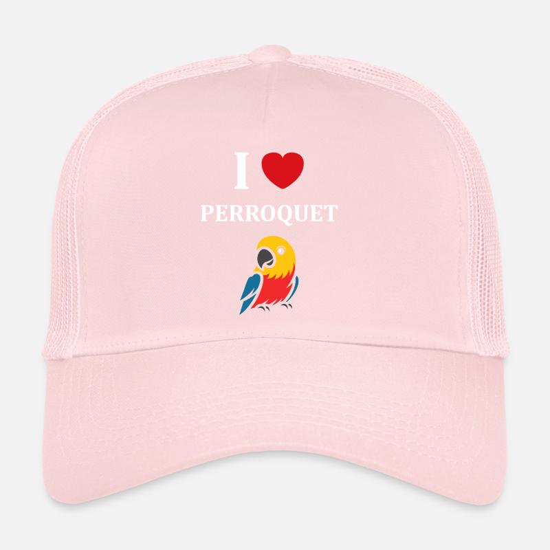 Humour petit perroquet Casquette trucker 