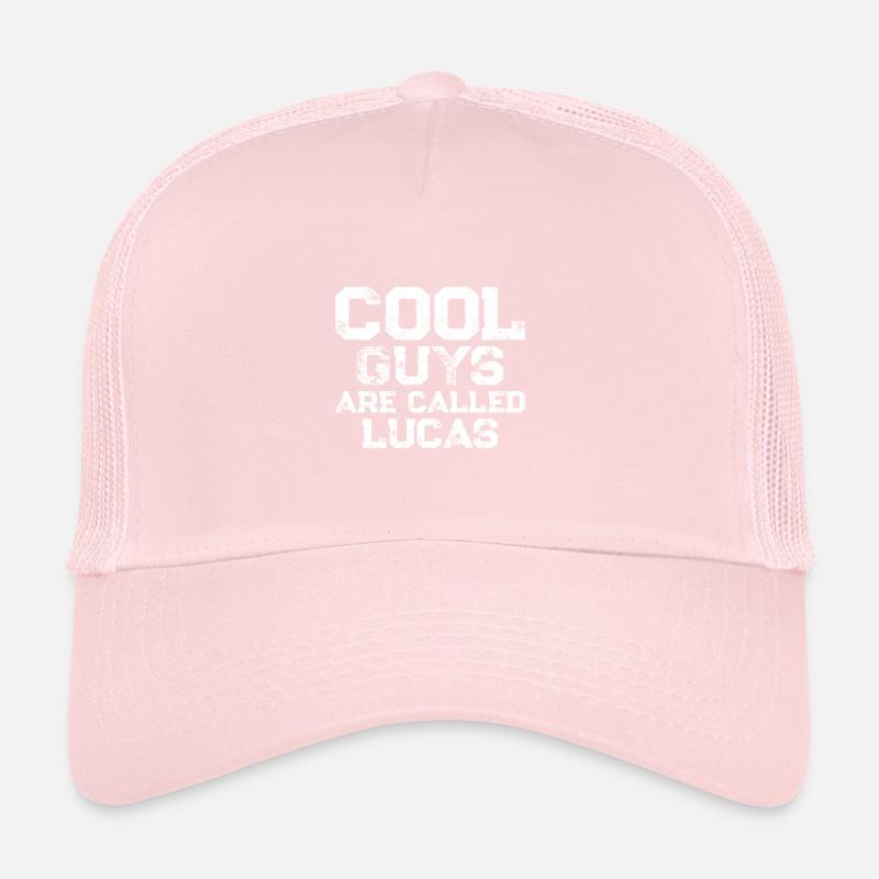 Cool guys are called lucas Trucker Cap