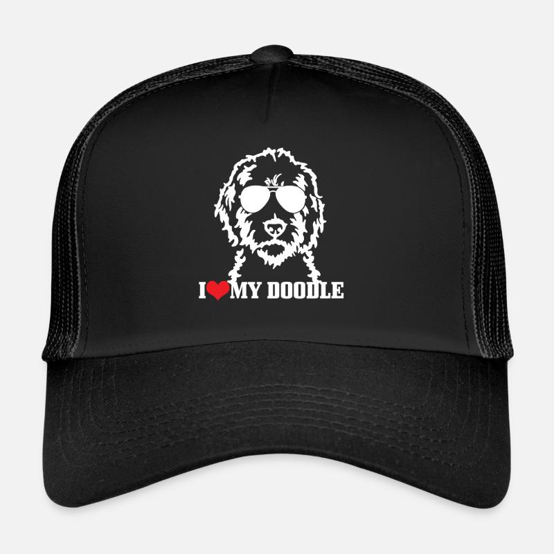 Goldendoodle Dog The Dood Gift Trucker Cap