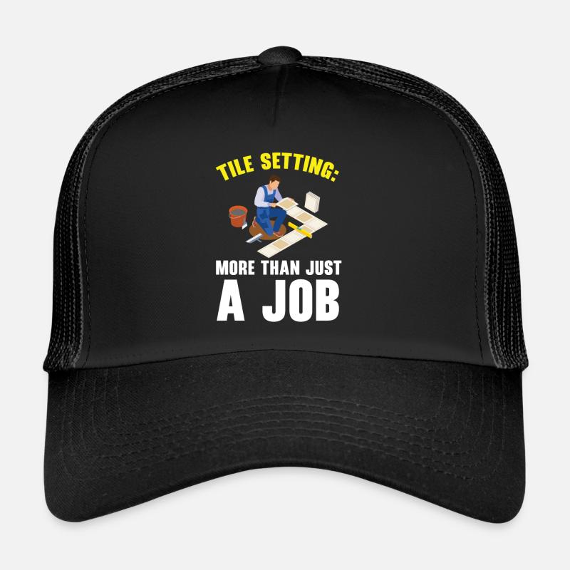 Tiler Tiler Profession Floor Layer Tile Trucker Cap