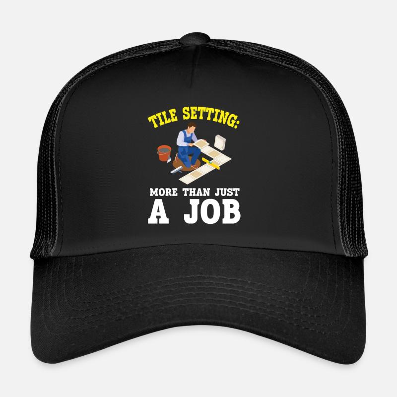 Tiler Tiler Profession Floor Layer Tile Trucker Cap