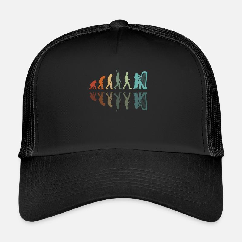Entwicklung des Harfenspielers Trucker Cap