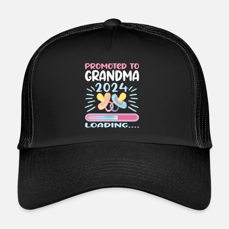 Oma 2024 werdende Oma 2024 Loading Trucker Cap