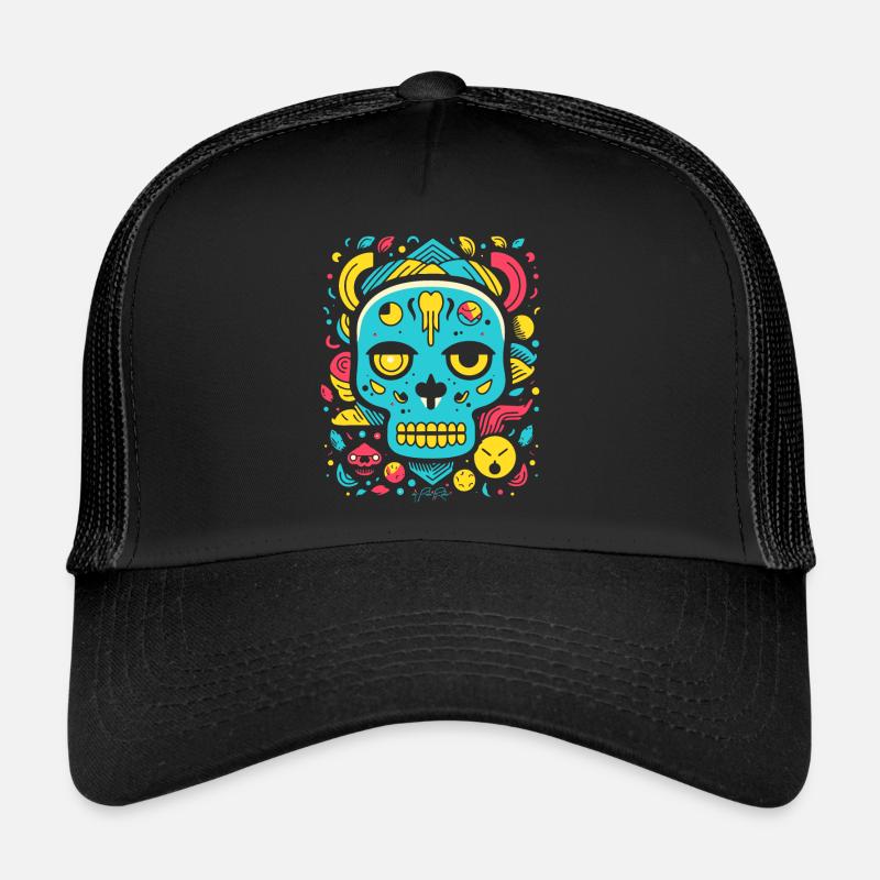 Pop Cartoon, Animal Skull Trucker Cap