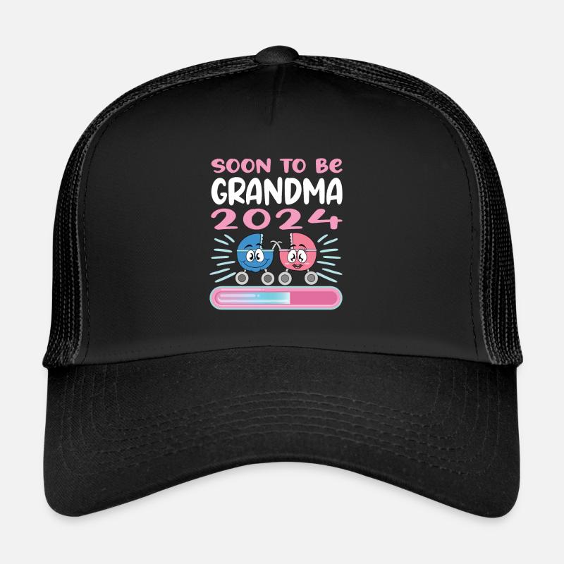 Oma 2024 werdende Oma 2024 Loading Trucker Cap