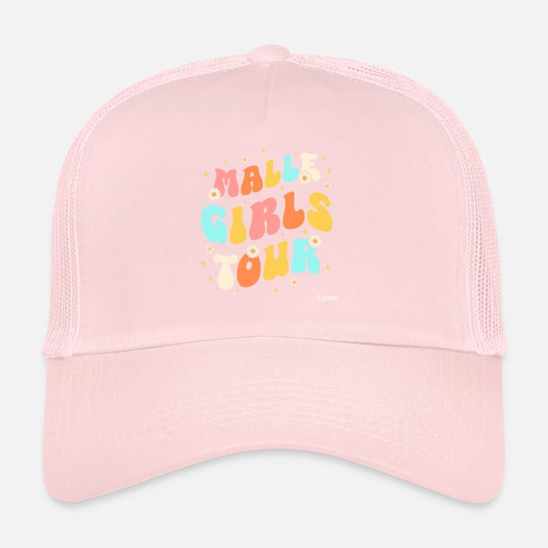 Visite des filles de Malle Casquette trucker 