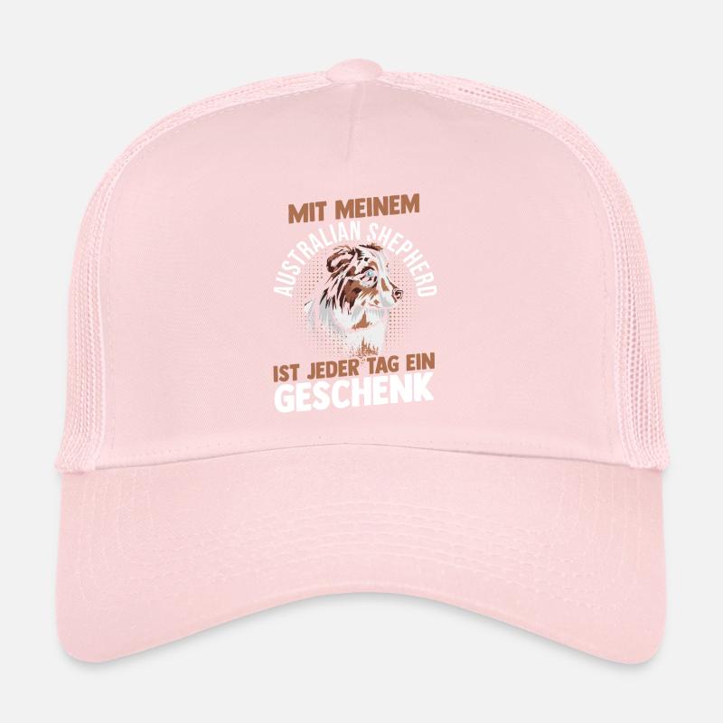 Australian Shepherd Hund Aussie Trucker Cap