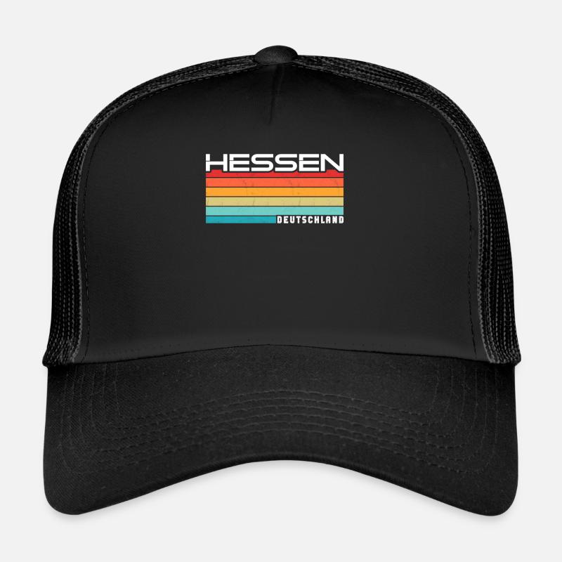 Hesse Hessin Hessen Casquette trucker 