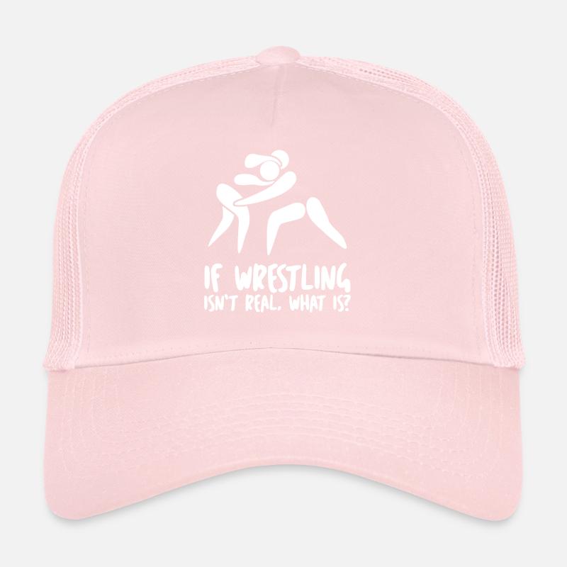 Lutteur Lutte Réelle Casquette trucker 