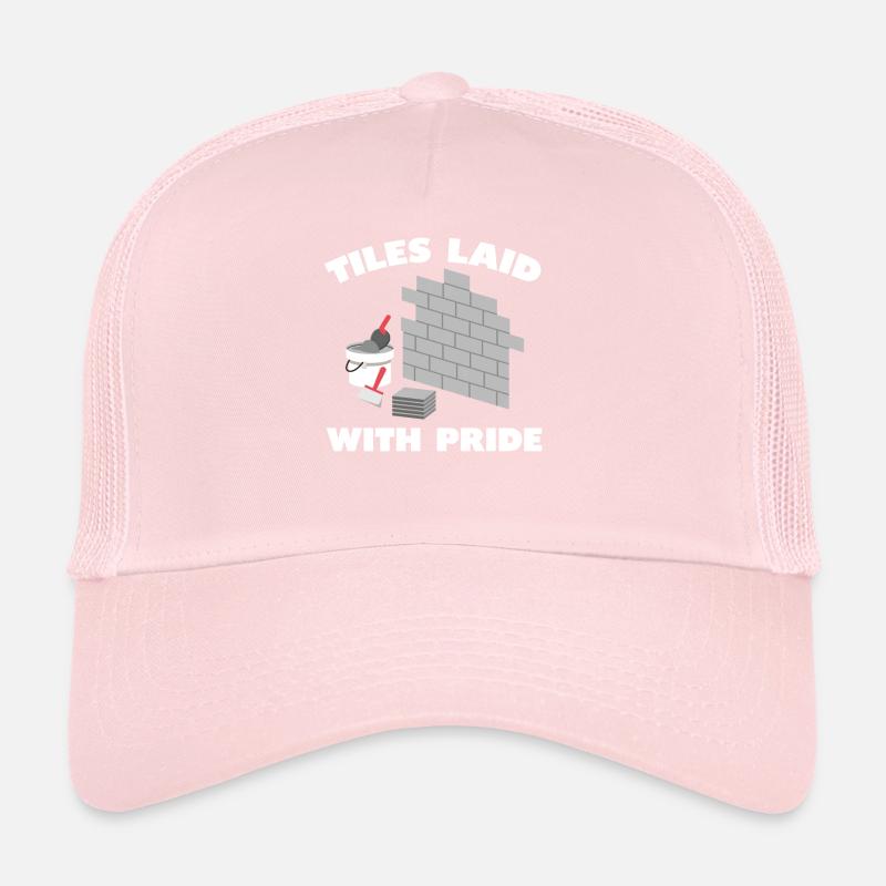 Tiler Tiler Profession Floor Layer Tile Trucker Cap