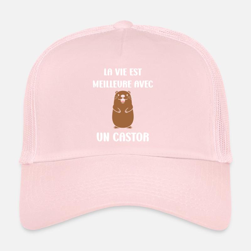 Humour petit castor Casquette trucker 