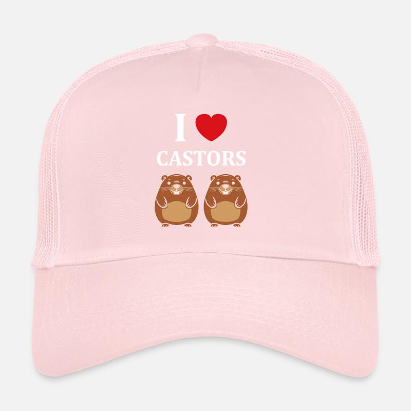 Humour petit castor Casquette trucker 