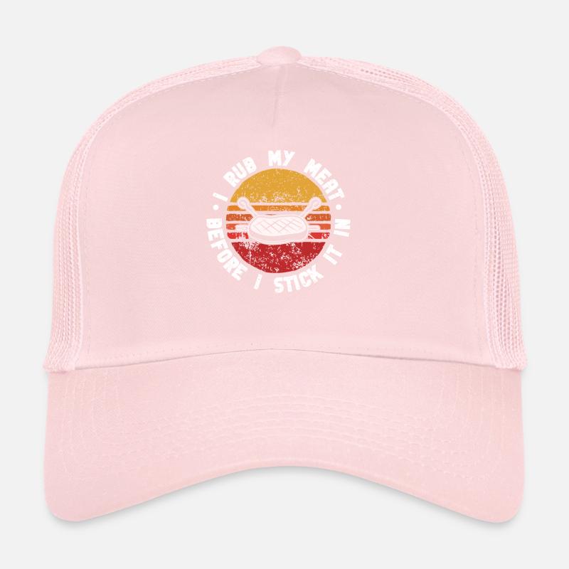 BBQ -Raucher Fleisch Grillen Lustiger Trucker Cap