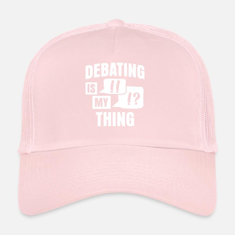 Debating Club Discussion Debate Team Trucker Cap