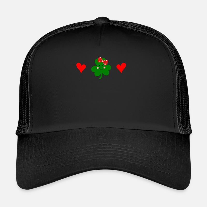 Accessoires de la Saint-Patrick, décoration de Shamrock d'irlande Casquette trucker 