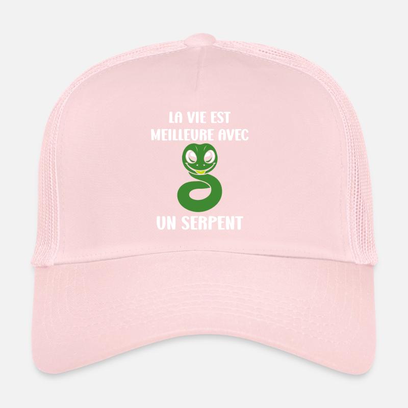 Humour petit serpent Casquette trucker 