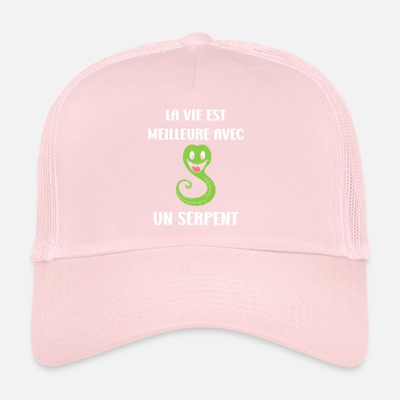 Humour petit serpent Casquette trucker 