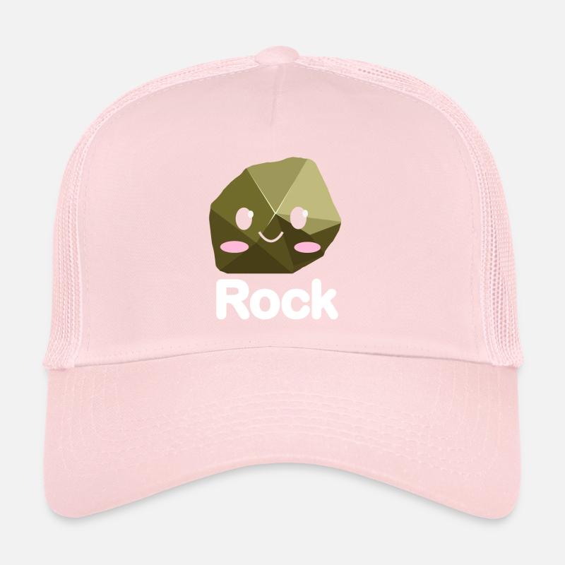 Rock Paper Scissors Funny Group Kawaii Trucker Cap