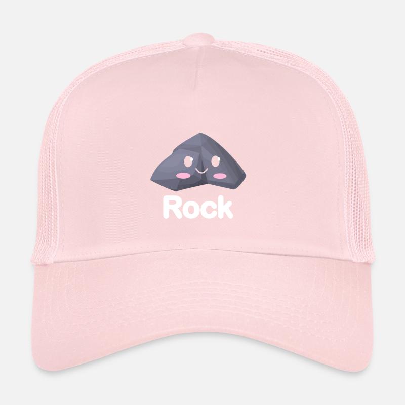 Ciseaux Papier Pierre Drôle Groupe Kawaii Casquette trucker 