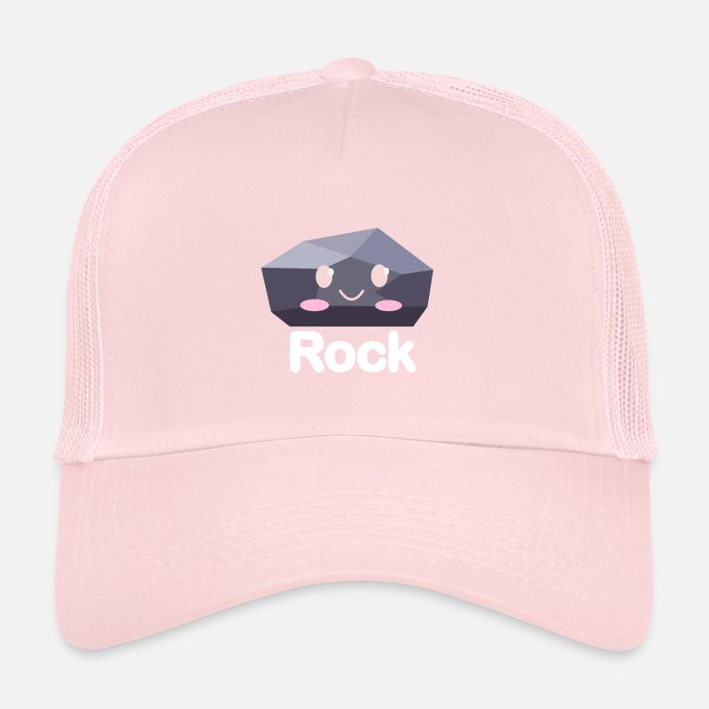 Rock Paper Scissors Funny Group Kawaii Trucker Cap