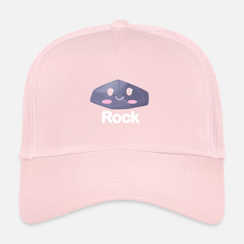 Rock Paper Scissors Funny Group Kawaii Trucker Cap