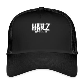 Harz - Trucker Cap - Schwarz/Schwarz - Vorne