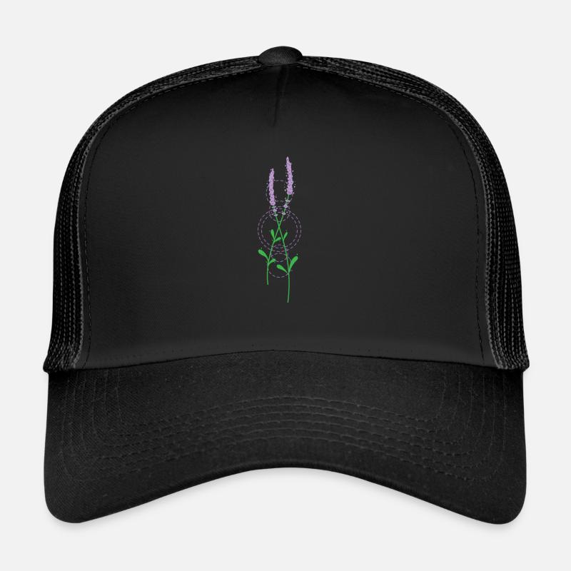 Lavendel Pflanze Garten Duft Aroma Trucker Cap