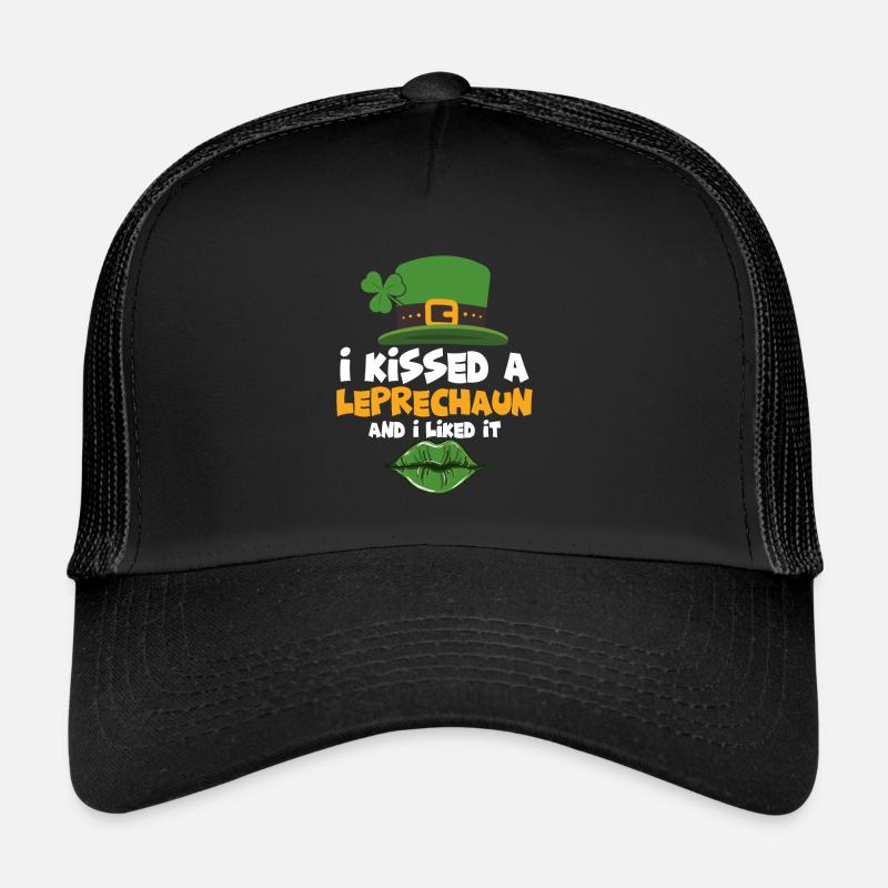 I Kissed A Leprechaun And I Liked It Trucker Cap