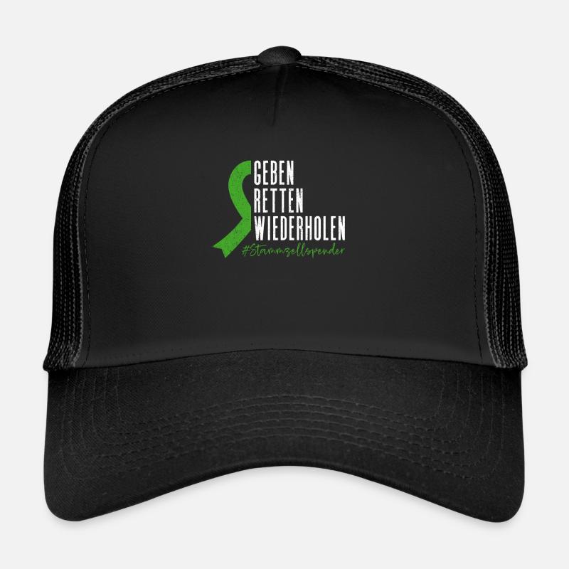 Cellules souches Thérapie par cellules souches Don de cellules souches Casquette trucker 