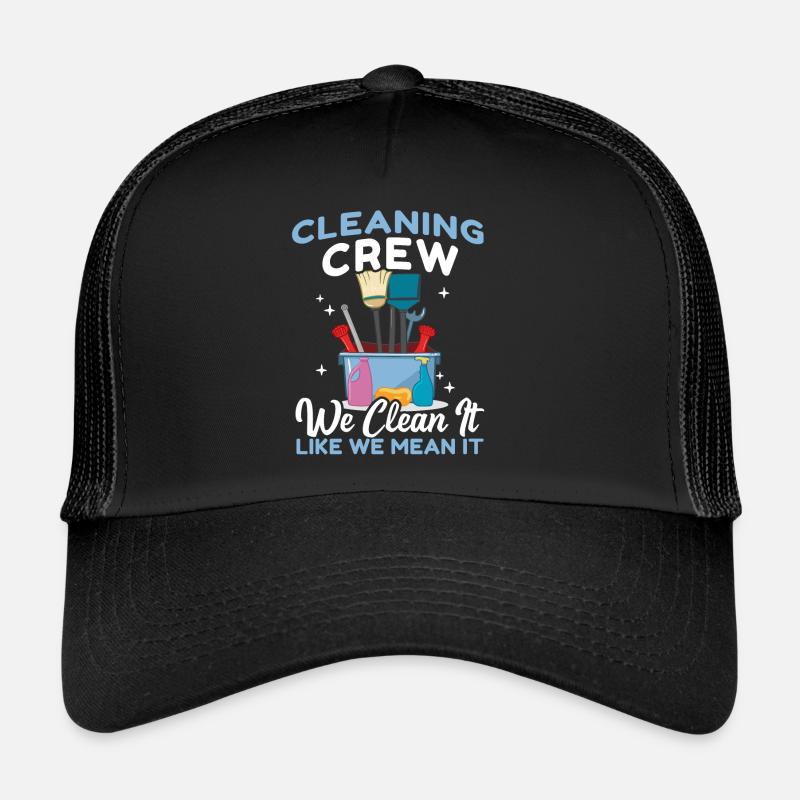 Cleaning Crew Trucker Cap