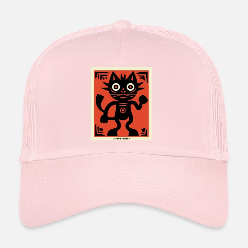 Moderne Kunst Katze Trucker Cap