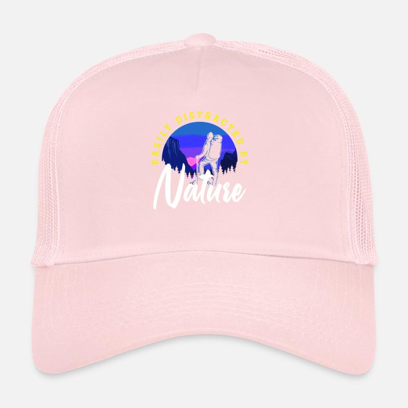 Funny Hiking Gift Trucker Cap