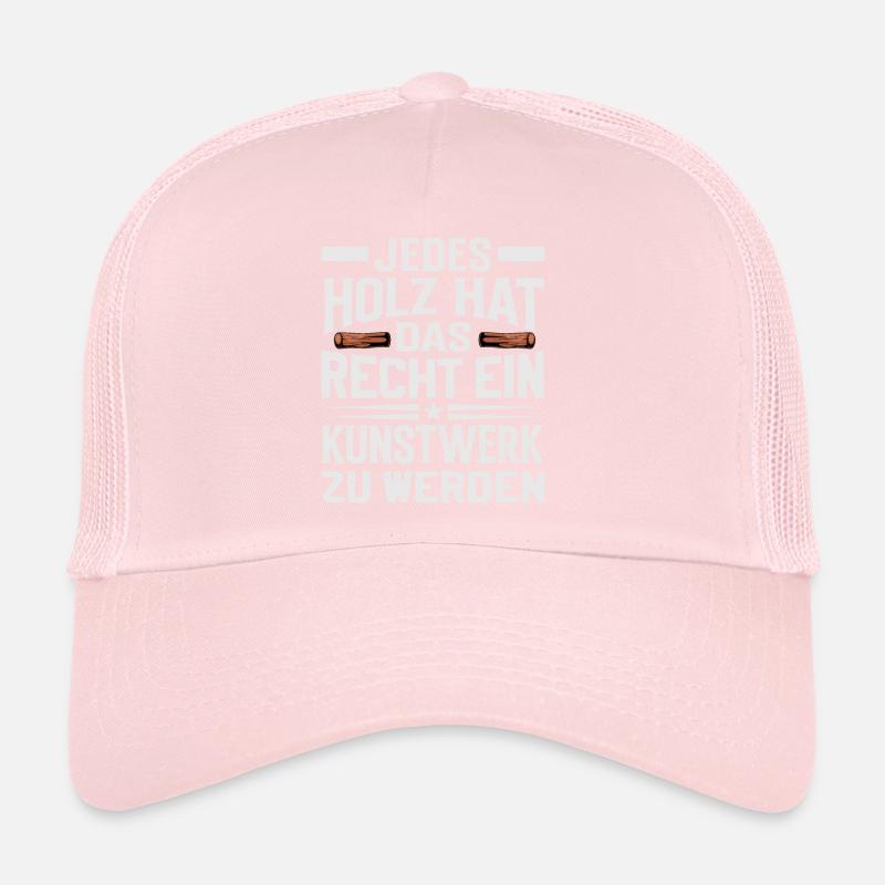 Charpentier constructeur de bateaux travail du bois dictant Casquette trucker 