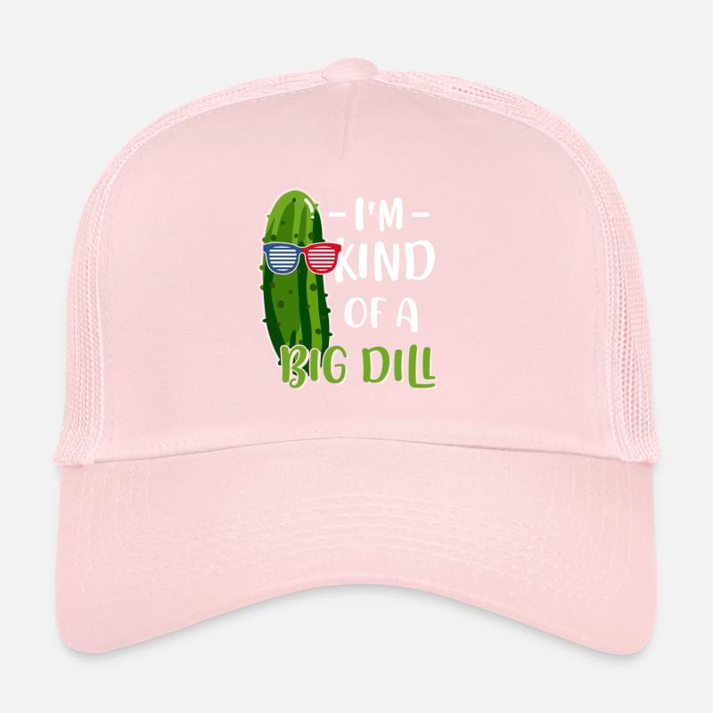Cornichon végétarien végétalien Casquette trucker 