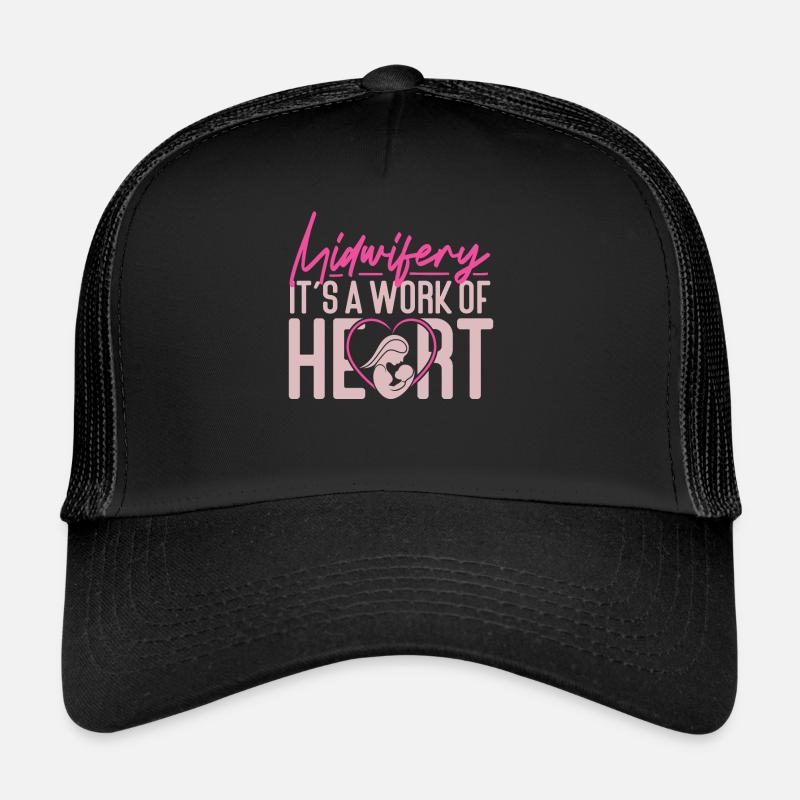 Nurse Midwife Birth Worker Trucker Cap