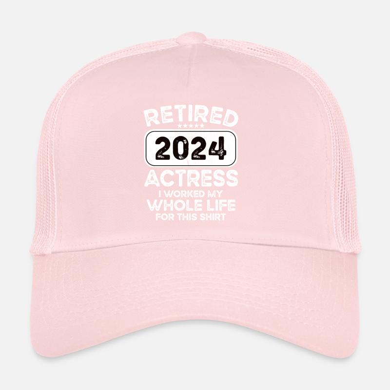 Actrice à la retraite 2024 Casquette trucker 